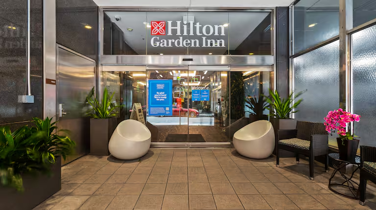 Entrance to Hilton Garden Inn New Orleans French Quarter/CBD